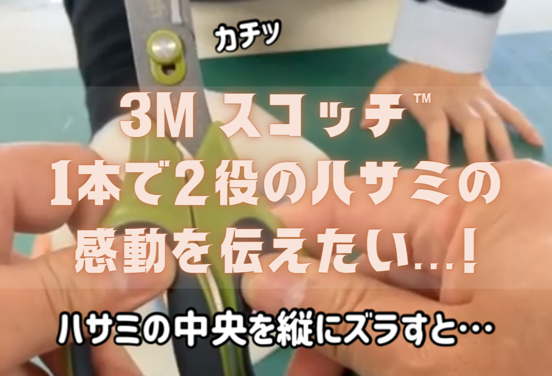 1本で2役な梱包開封シザーズの感動を伝えたい