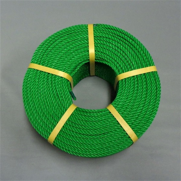 ＰＥロープ４ｍｍ×２００ｍグリーン - ＰＥロープ | 樋口金十郎商店